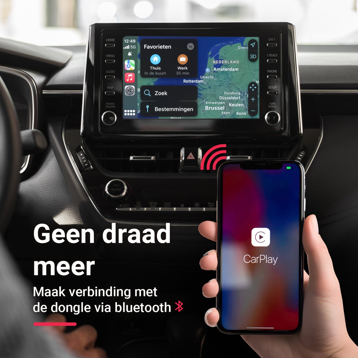 Luxury Apple Wireless Carplay