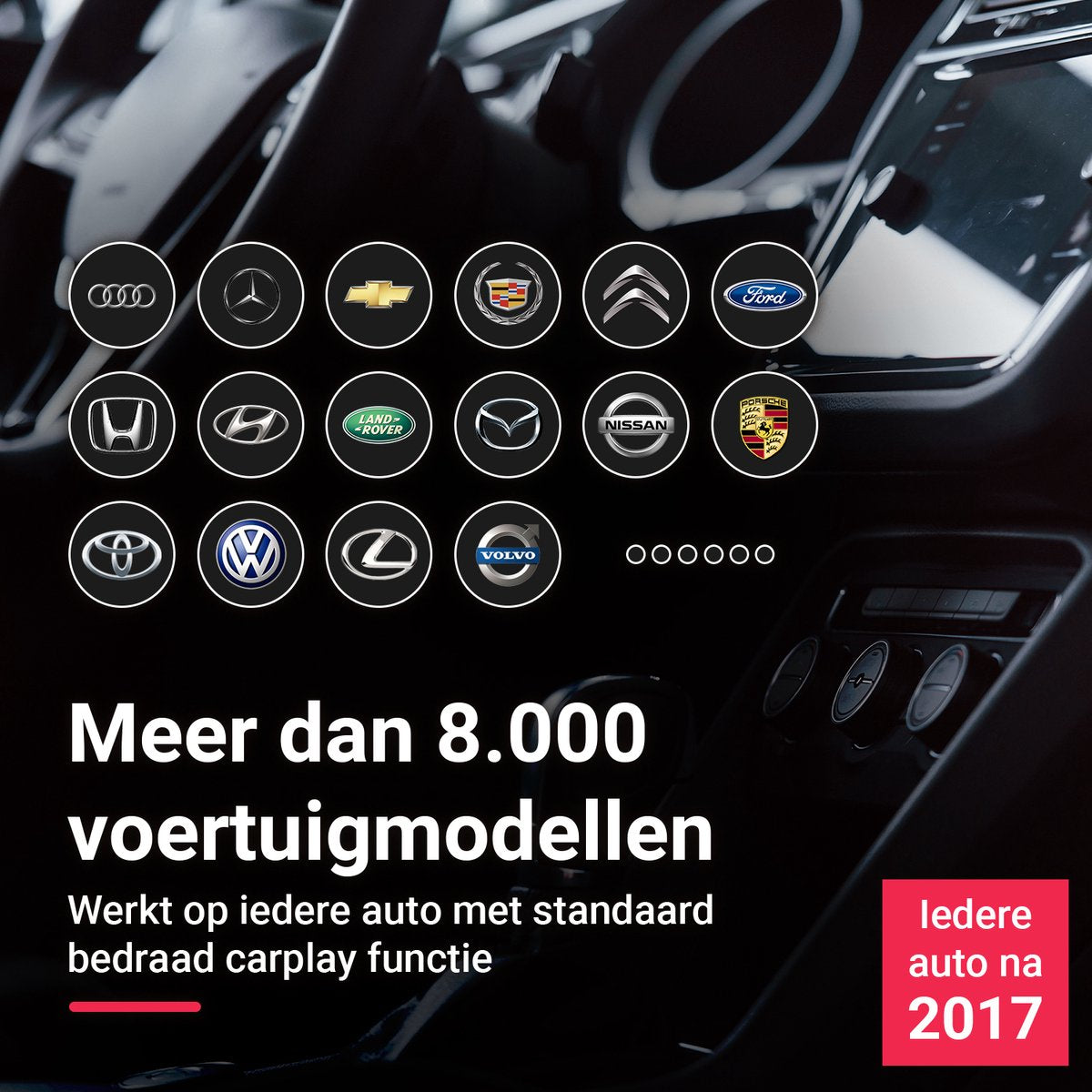 Luxury Apple Wireless Carplay