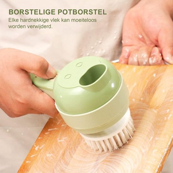 Elektrische 4-in-1 Groentesnijder & Mixer