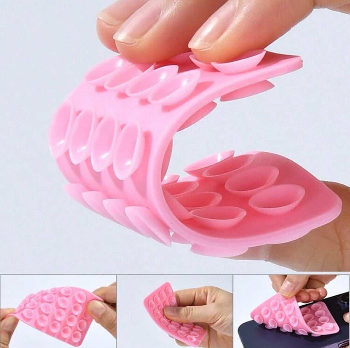 Silicone Suction Cup Phone Holder - Universal
