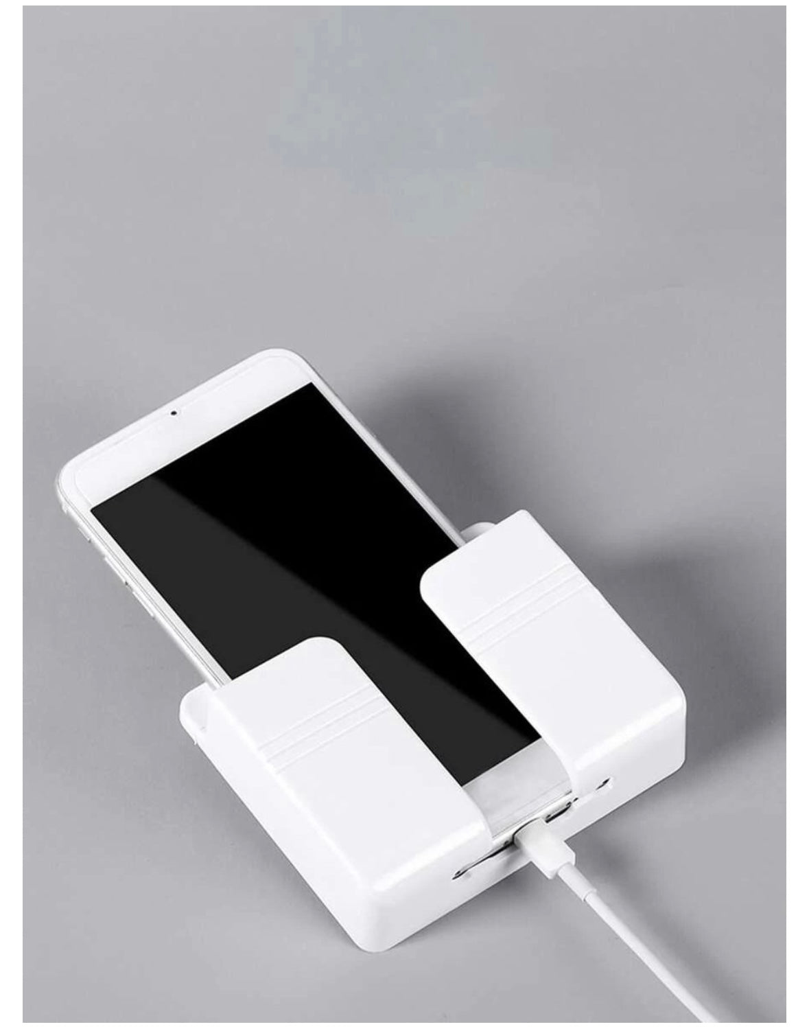 Wall phone holder