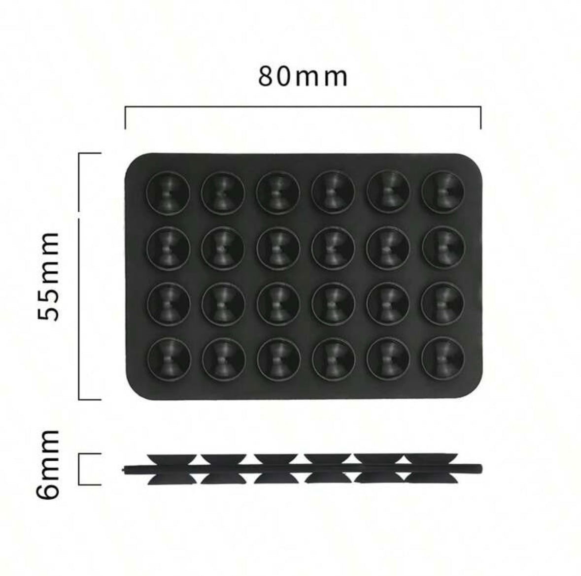 Silicone Suction Cup Phone Holder - Universal