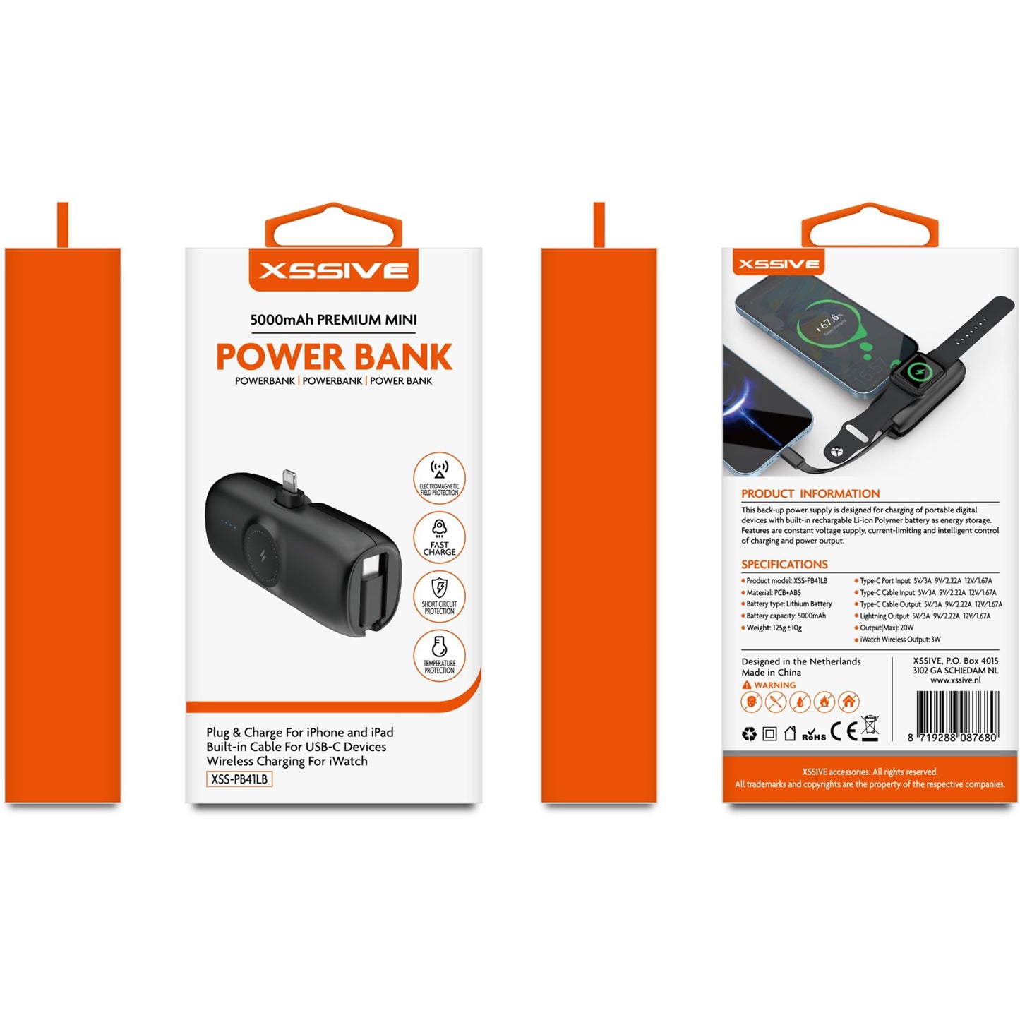 Premium Mini Power Bank - 5000mAh