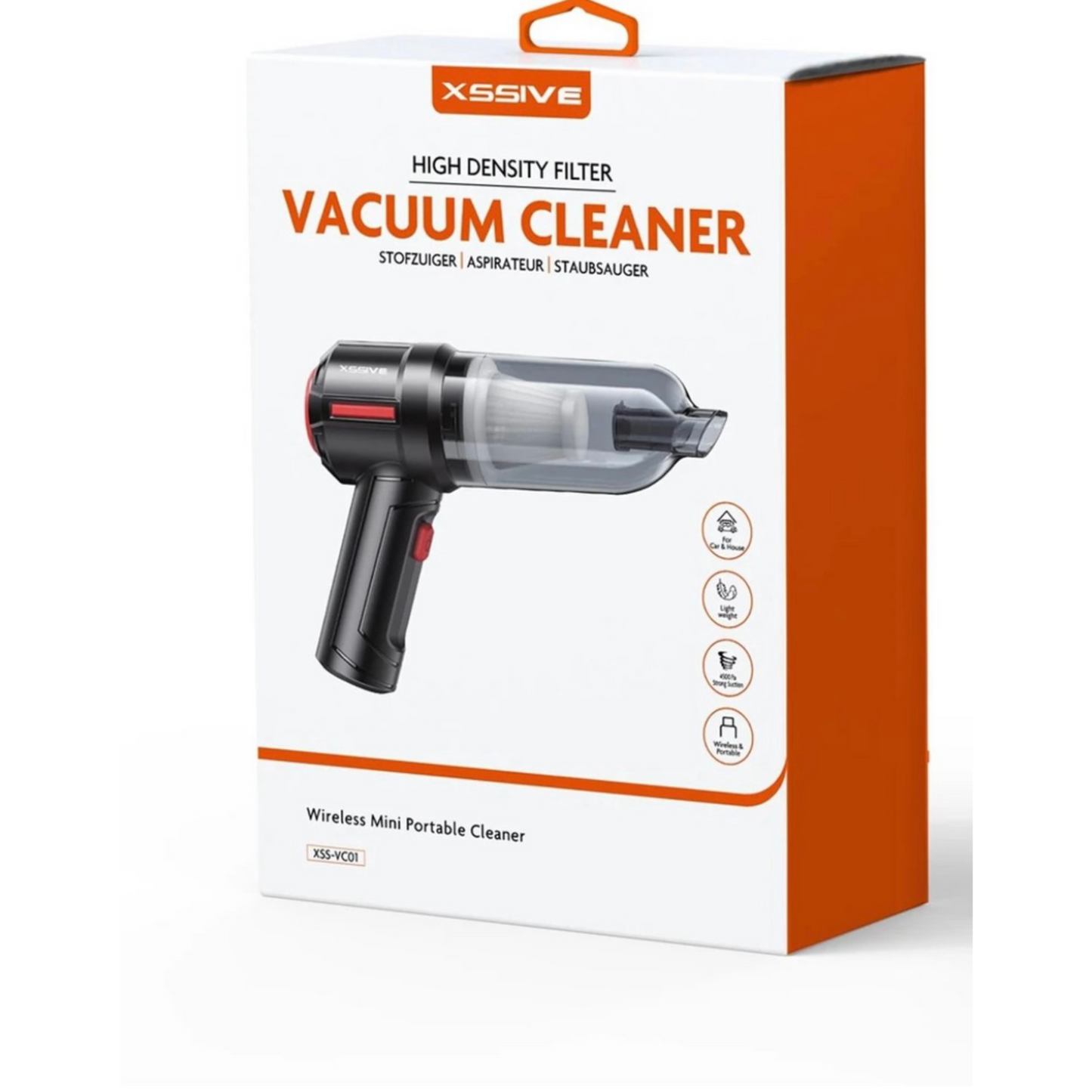 Wireless Mini Vaccuum Cleaner (Cleaning kit)