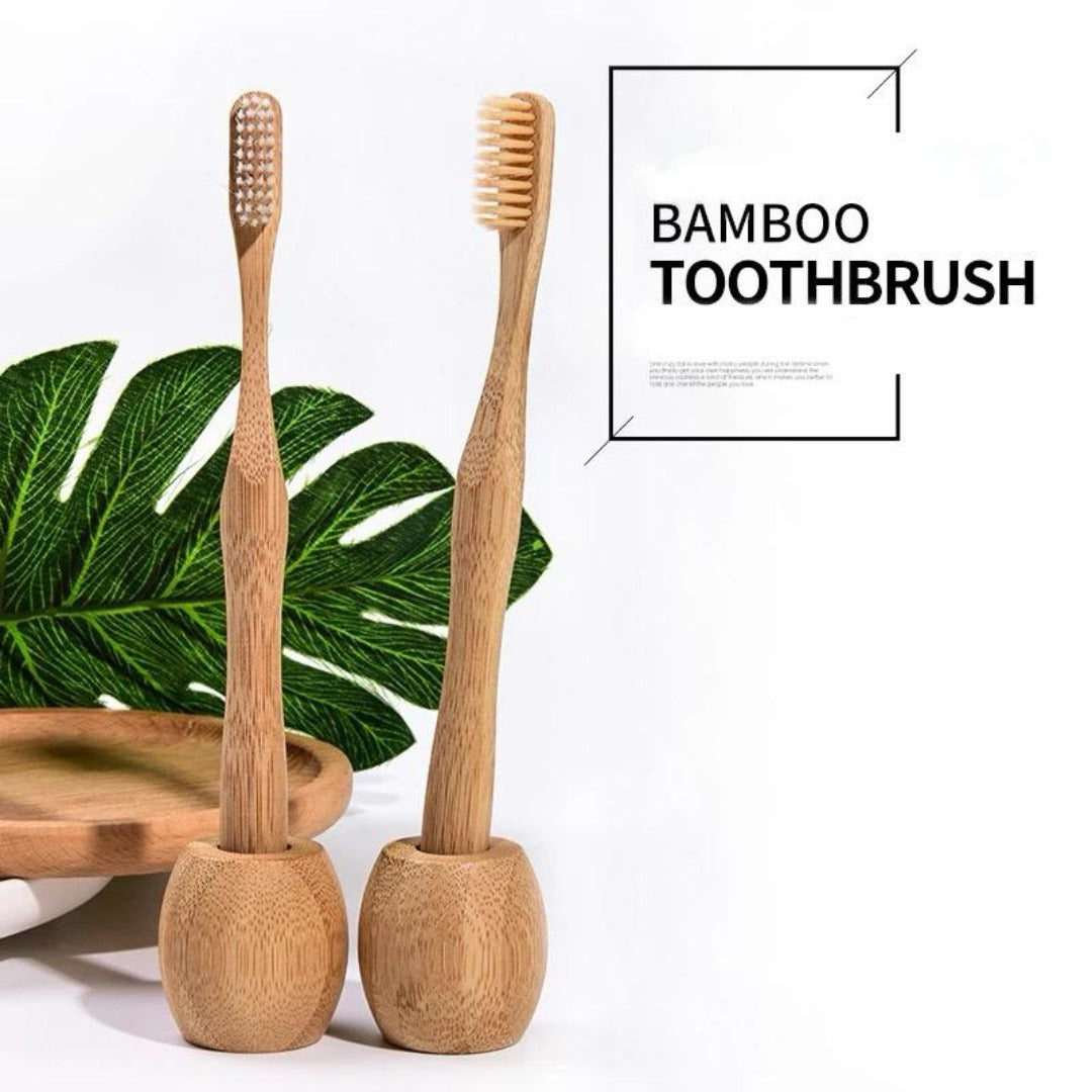 Bamboo Toothbrush 1+2 free