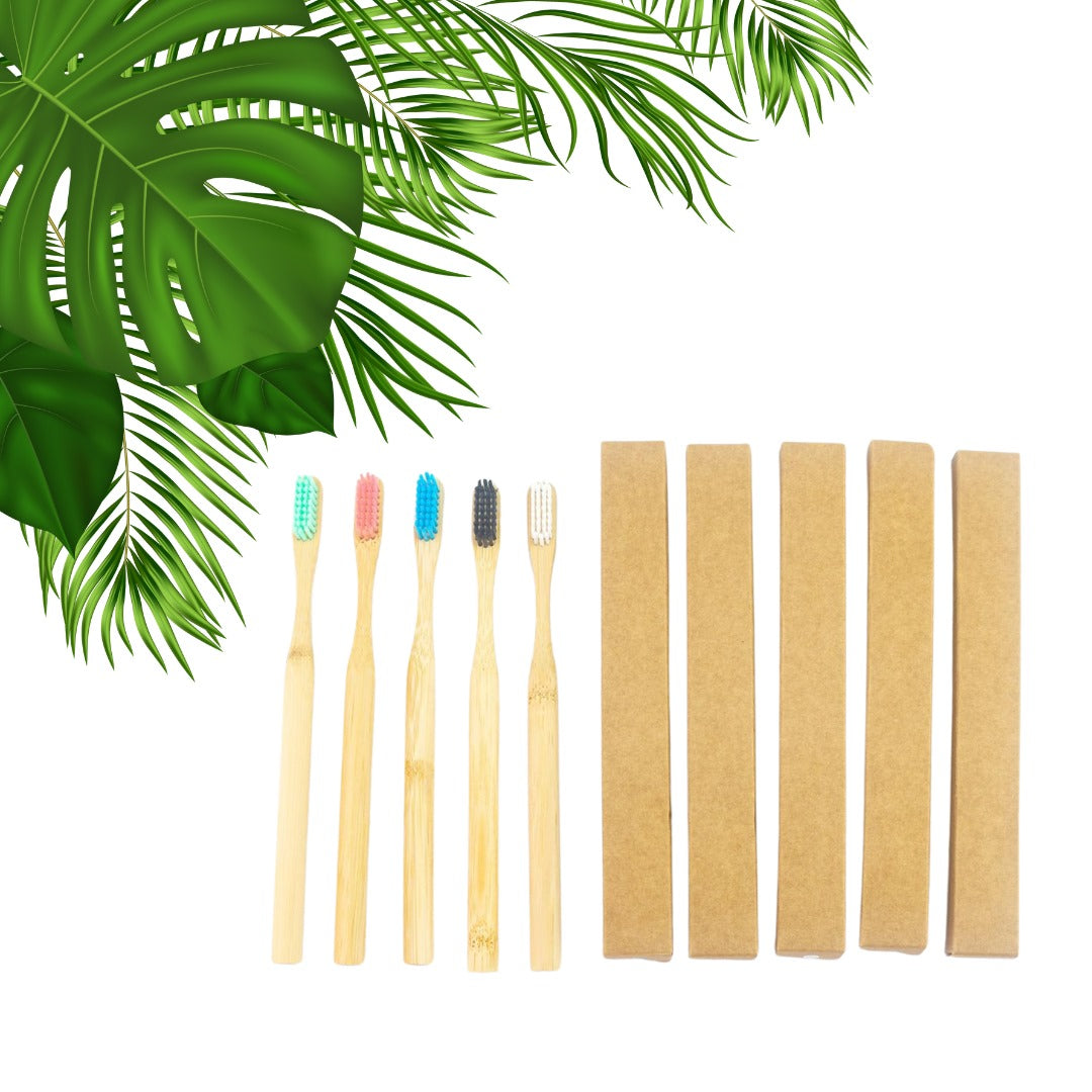 Bamboo Toothbrush 1+2 free