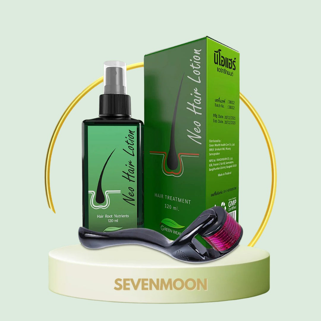 Green Wealth Neo Hair Lotion + Free Derma Roller