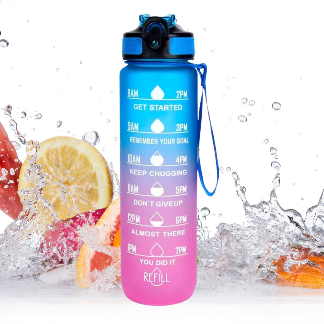 Sevenmoon® Motivatie Waterfles - 1 liter