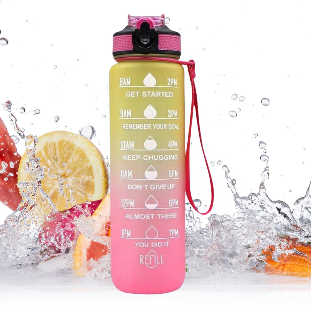 Sevenmoon® Motivatie Waterfles - 1 liter