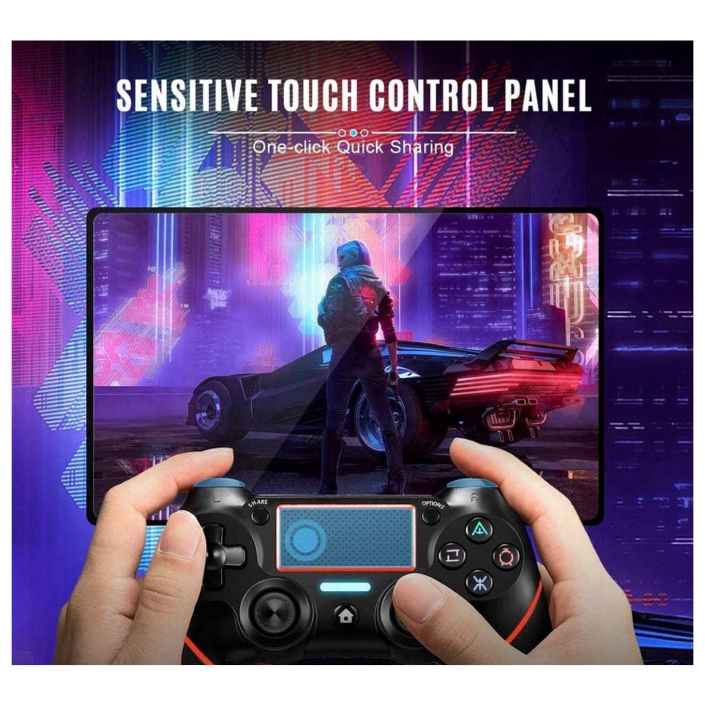 Wireless controller PS3 and PS4