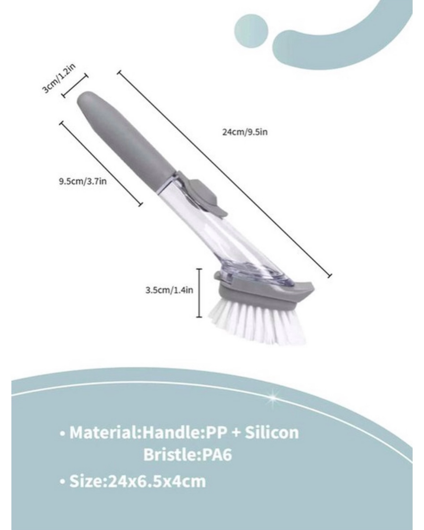 Sevenmoon® keukenborstel - afwasborstel