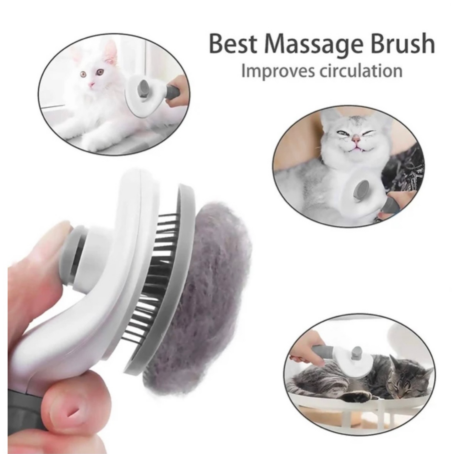 Cat and Dog Brush - Pet Hair Remover