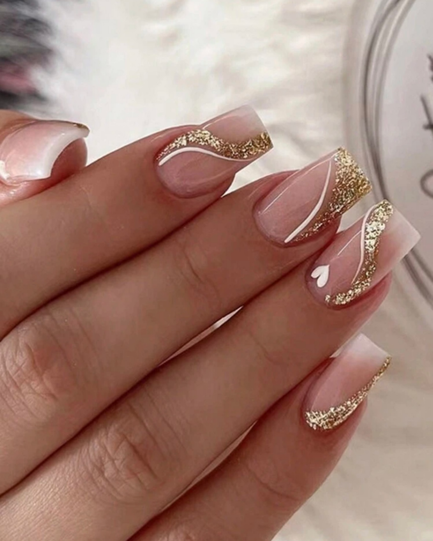 Fake Nails - 24 Pieces