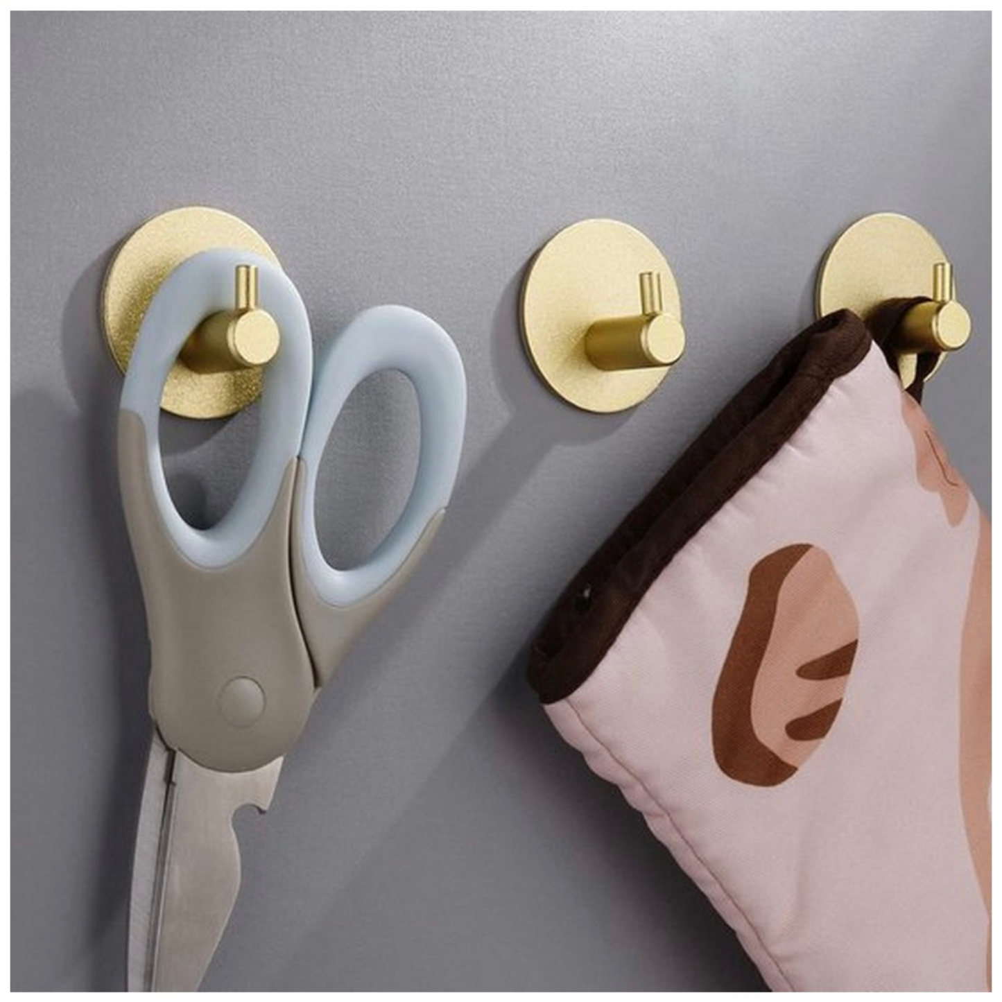 Towel Hooks Self Adhesive - Round