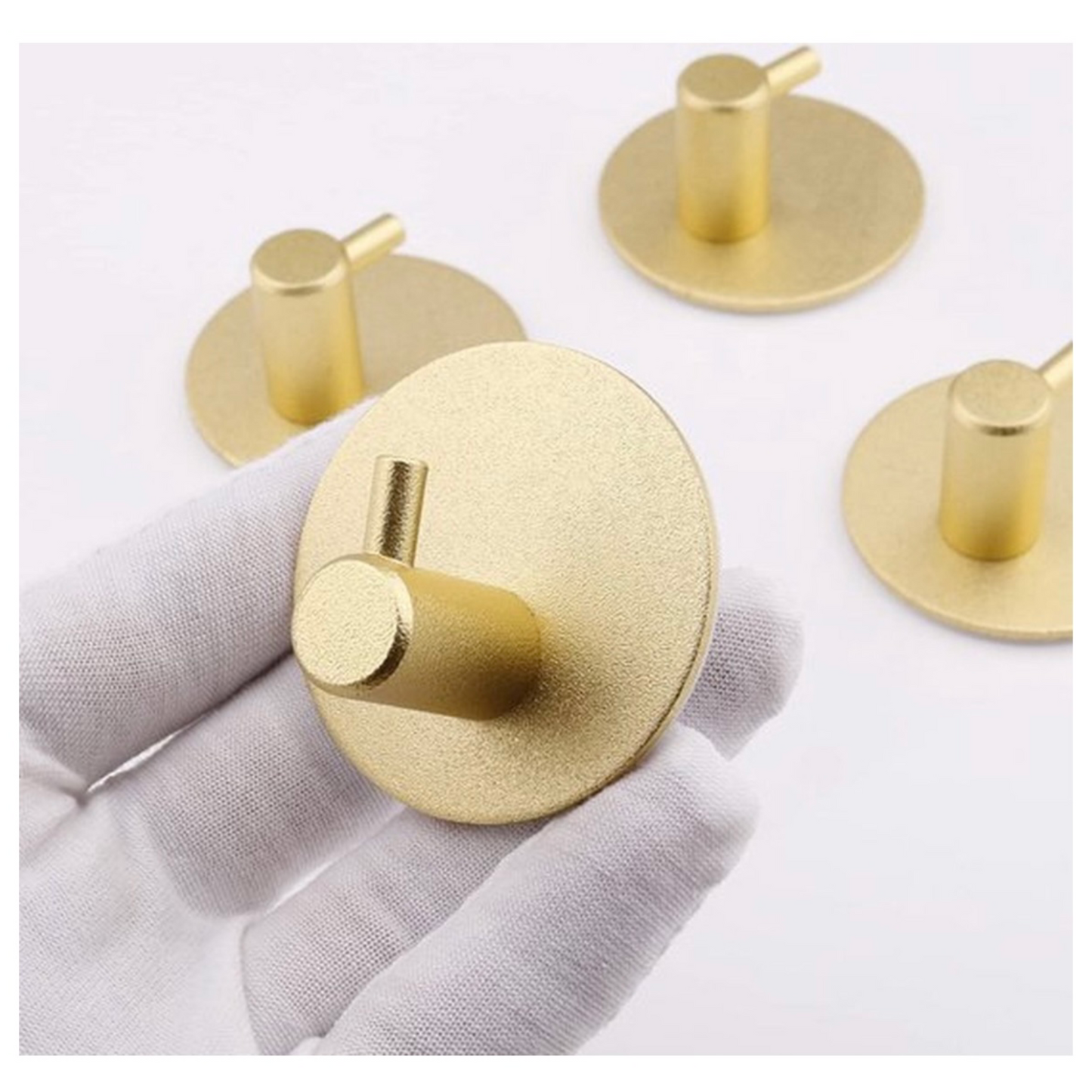 Towel Hooks Self Adhesive - Round