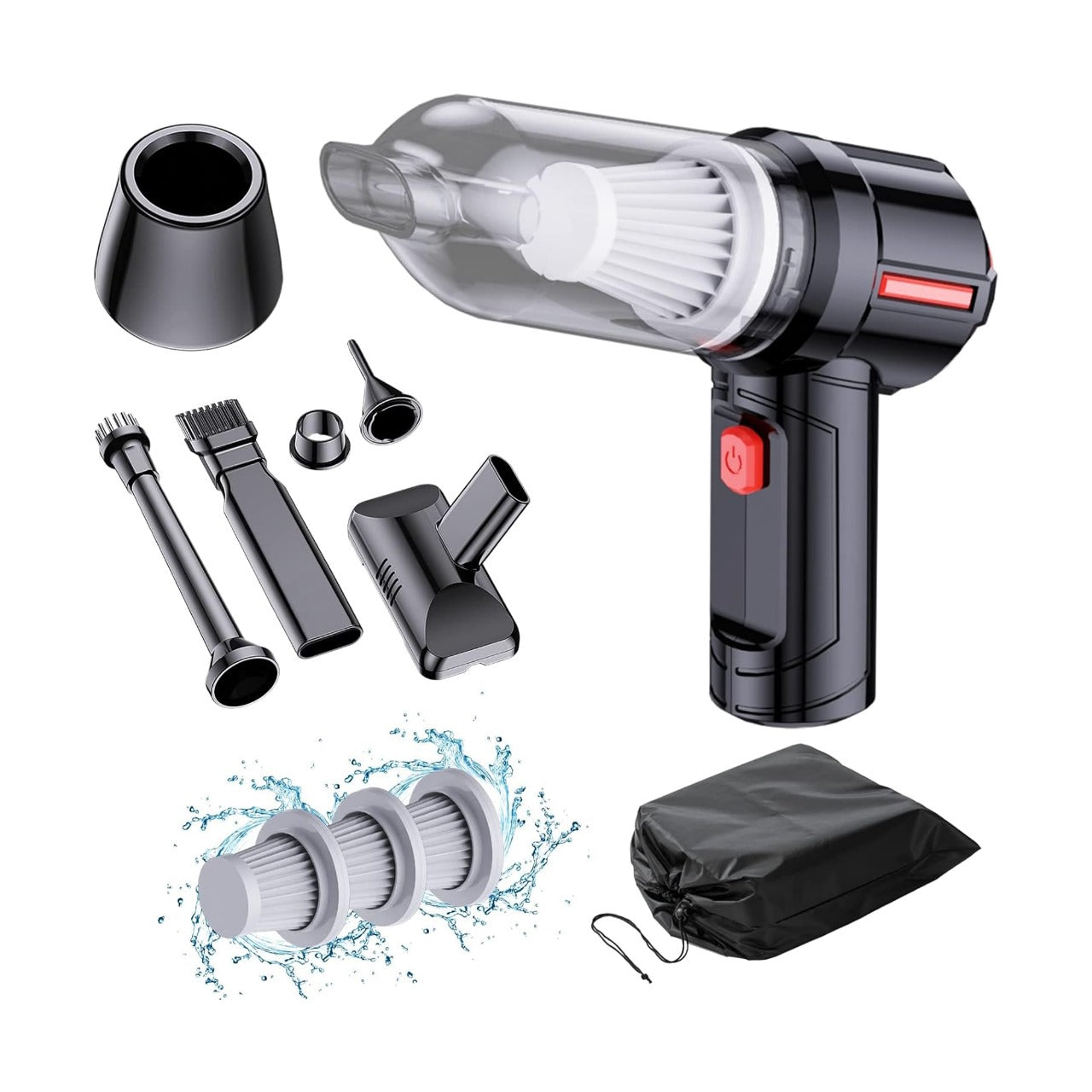 Wireless Mini Vaccuum Cleaner (Cleaning kit)