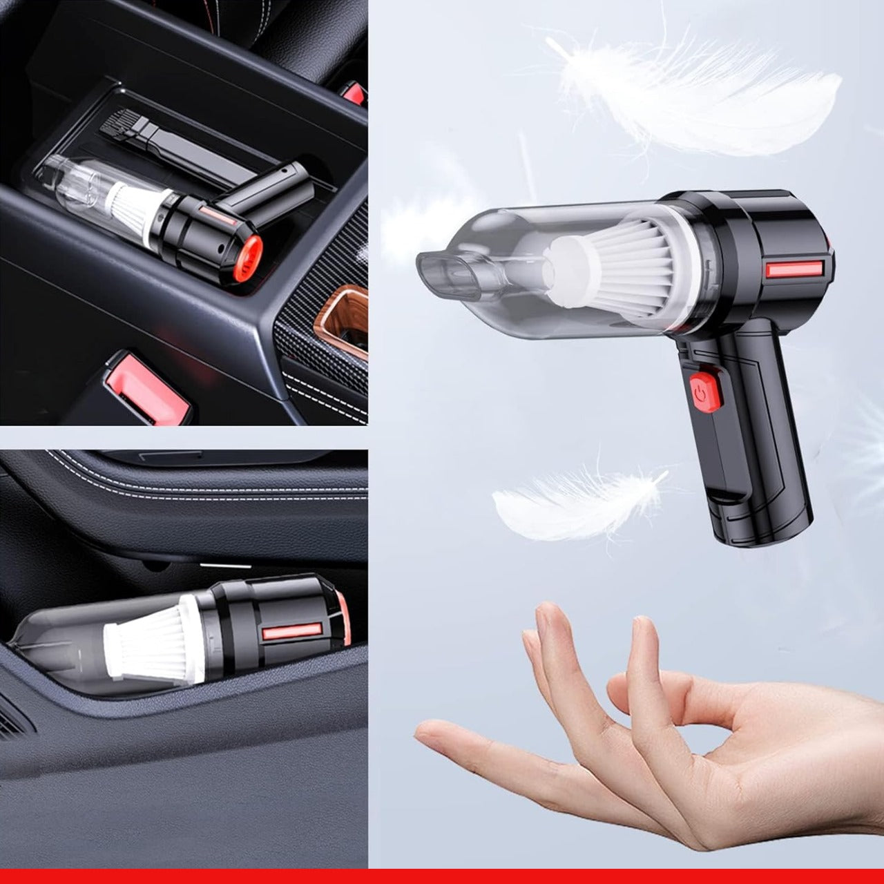 Wireless Mini Vaccuum Cleaner (Cleaning kit)