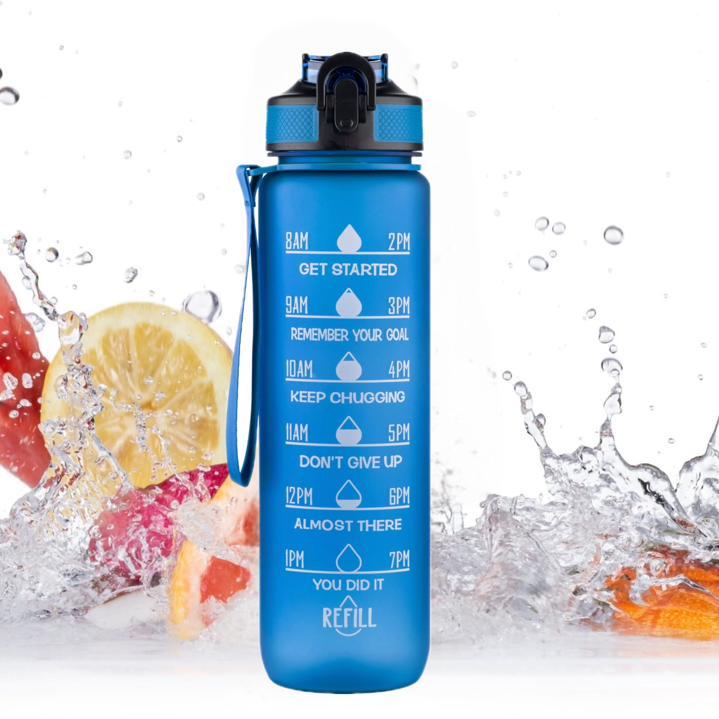 Sevenmoon® Motivatie Waterfles - 1 liter