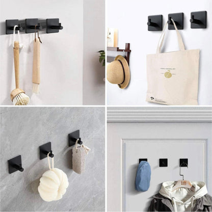 Towel Hooks Self Adhesive - Stainless Steel