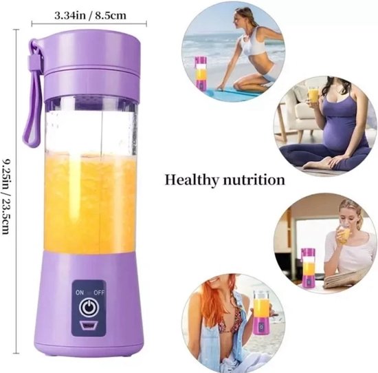 Portable Blender - USB Rechargeable - Smoothie Cup