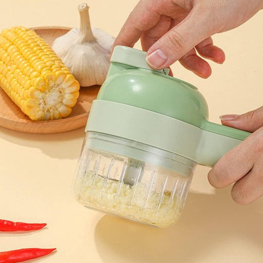 Elektrische 4-in-1 Groentesnijder & Mixer