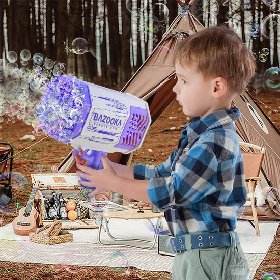 SEVENMOON® LED Bubble Bazooka - Bellenblaas