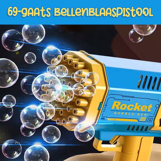 SEVENMOON® LED Bubble Bazooka - Bellenblaas