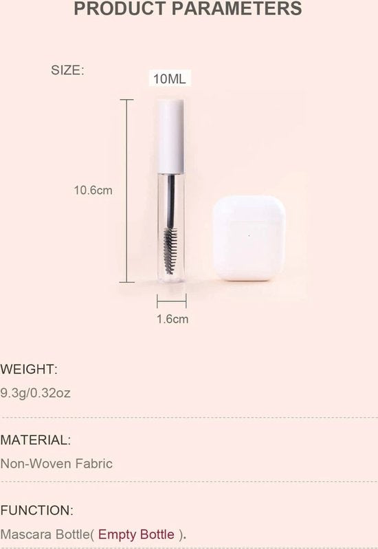 1 mascara dispenser of 10 ml - Mascara bottle