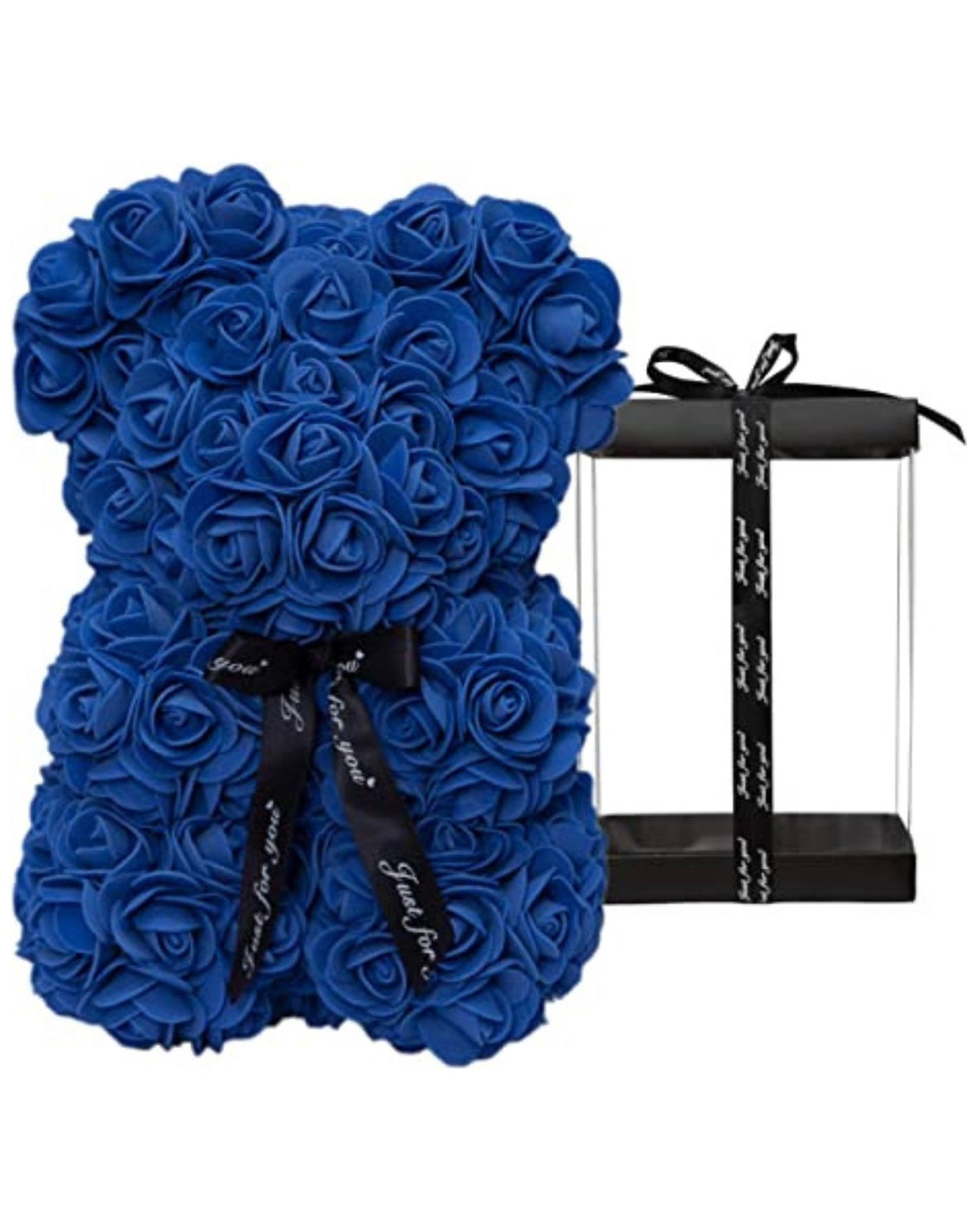ROSES Teddy Bear 25CM Including Luxury Gift Box!