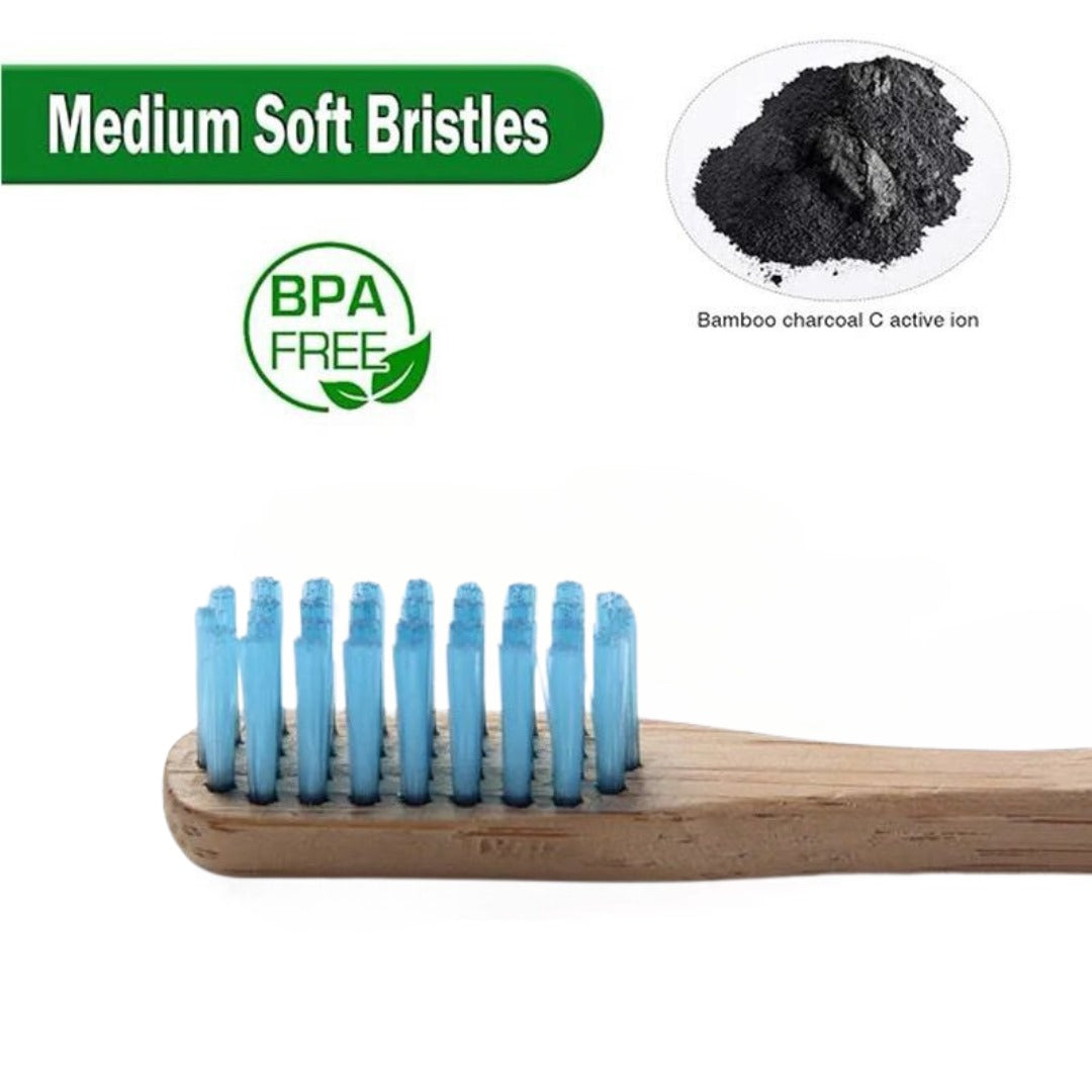 Bamboo Toothbrush 1+2 free