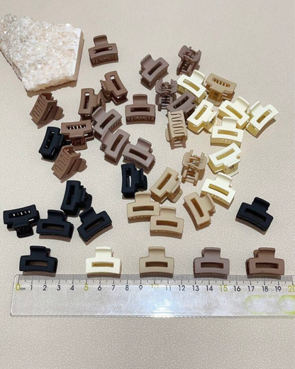 40 stuks mini haarklemmen set