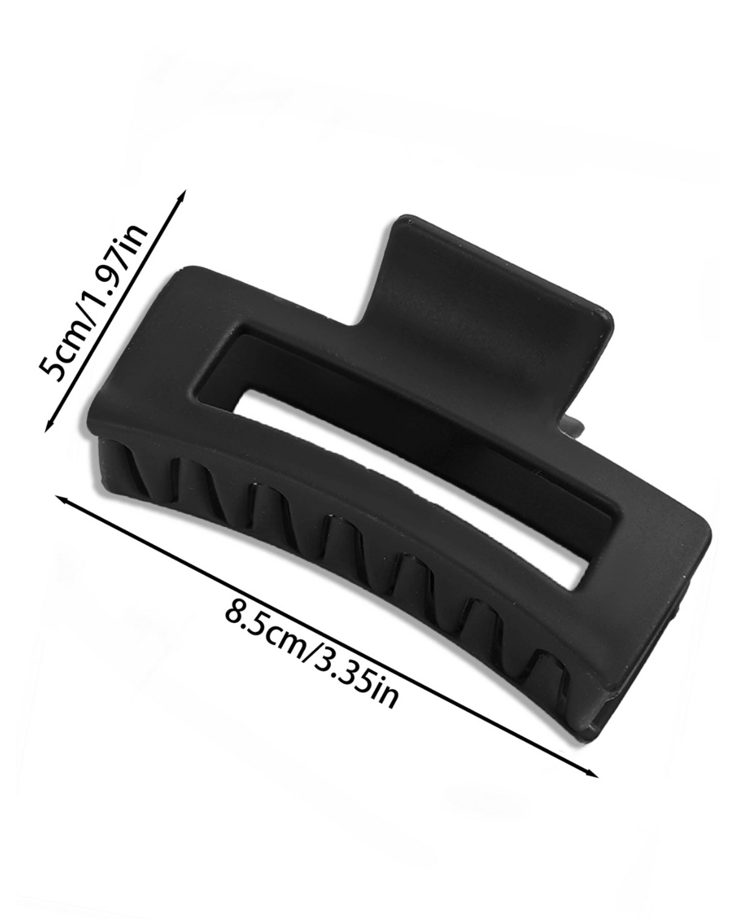 4 pieces square hair clips