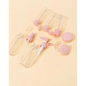 Travel bottle set - refillable - 7 pieces