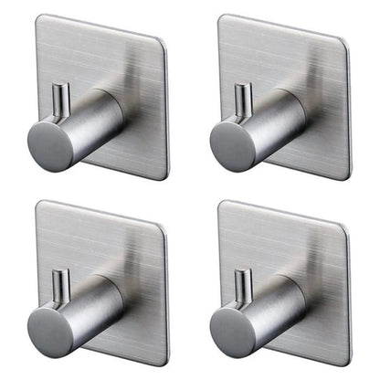 Towel Hooks Self Adhesive - Stainless Steel