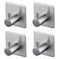 Towel Hooks Self Adhesive - Stainless Steel