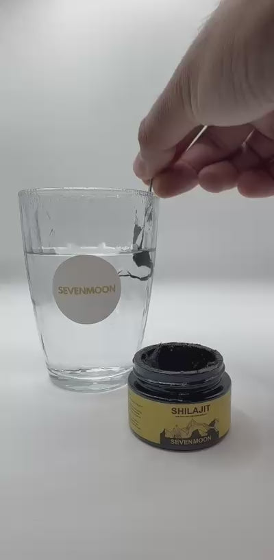 Sevenmoon® | Himalaya Shilajit Resin Supplement 100% Pure
